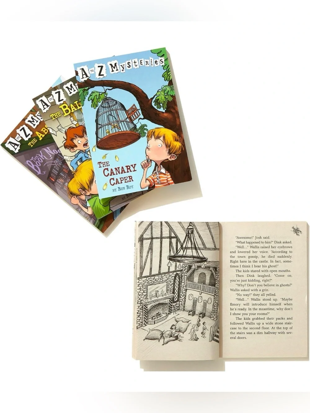 A to Z Mysteries Boxed Set Collection #1 A-D Hardcover Books Ages 7-9
